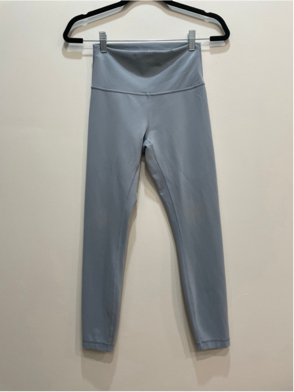 Lululemon Wunder Train High arose 25” Blue Leggings Size 6 Athletic